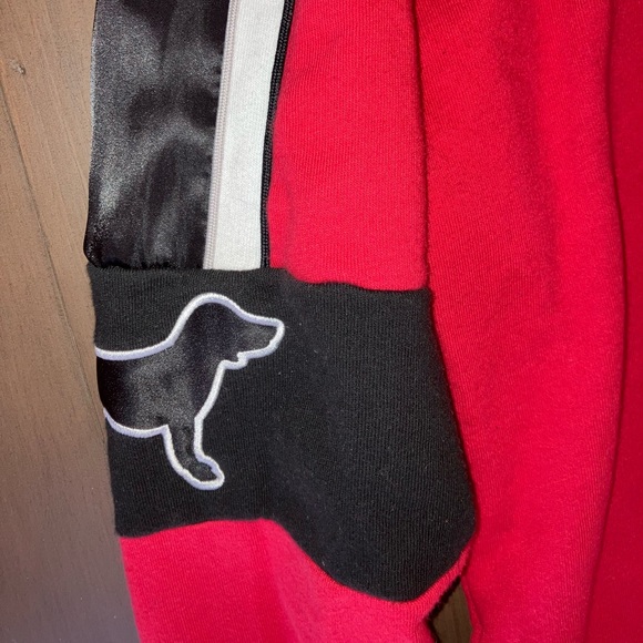 VS PINK XS Campus Sherpa Lined Tunic Pullover - Picture 6 of 8